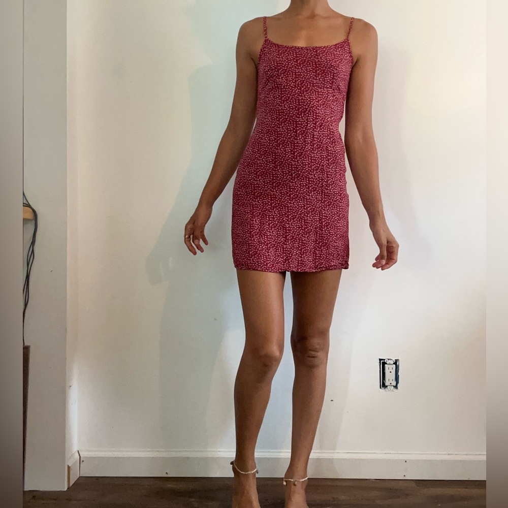 Brandy Melville Red Mini Dress